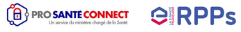 Logo RPPS et Pro sante connect
