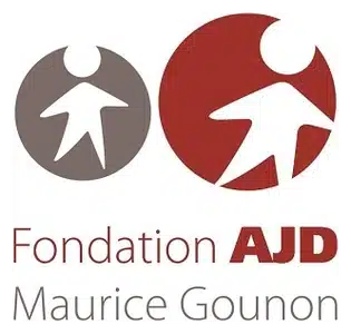 Logo Fondation AJD Maurice Gounon, client Isi-APP